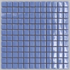 25FL-M-046 Мастера Керамики Мозаика 25FL-M- синий кобальт 10% бассейновая 31.5x31.5 синий